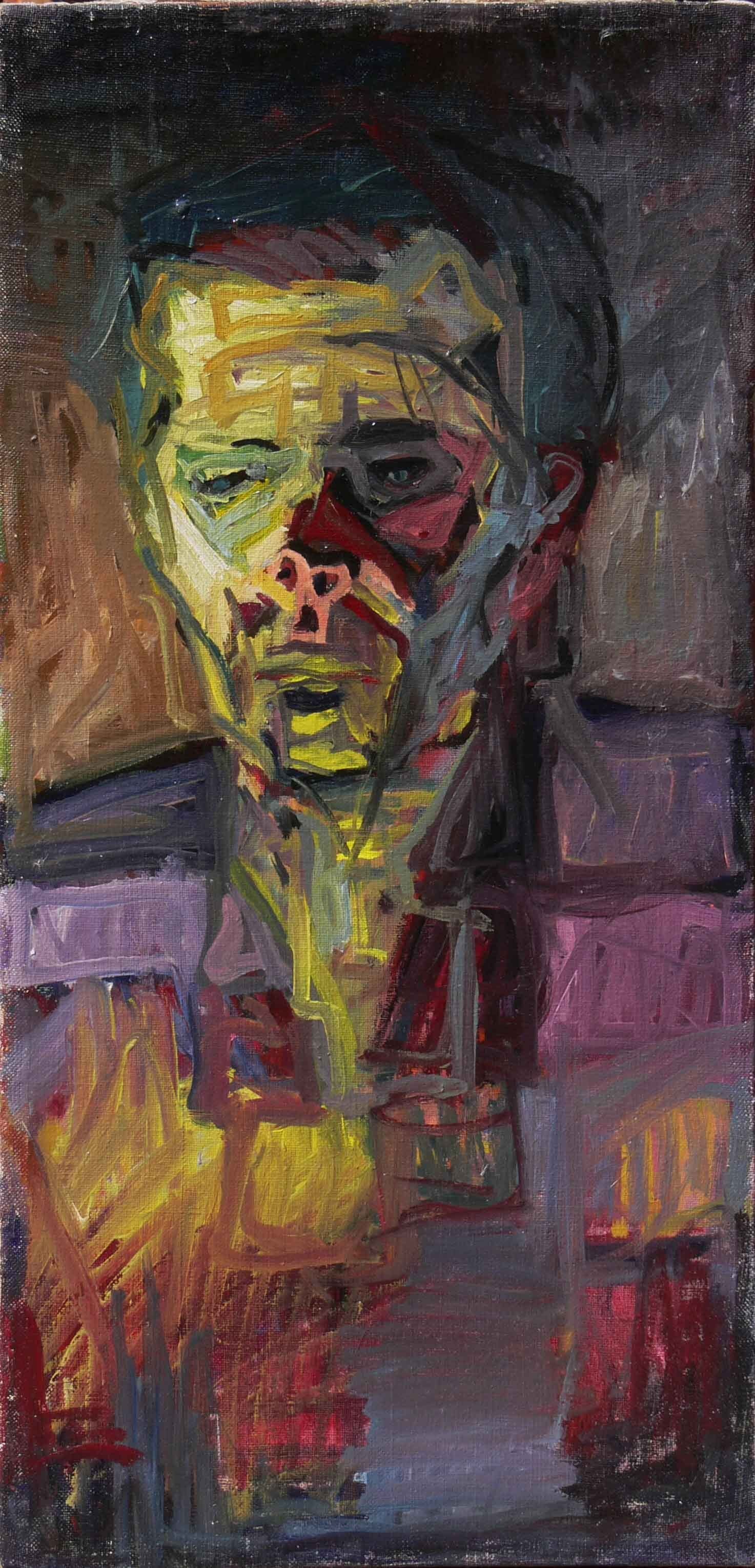 Abstract portrair of an angry male from Mariusz Kaldowski archive