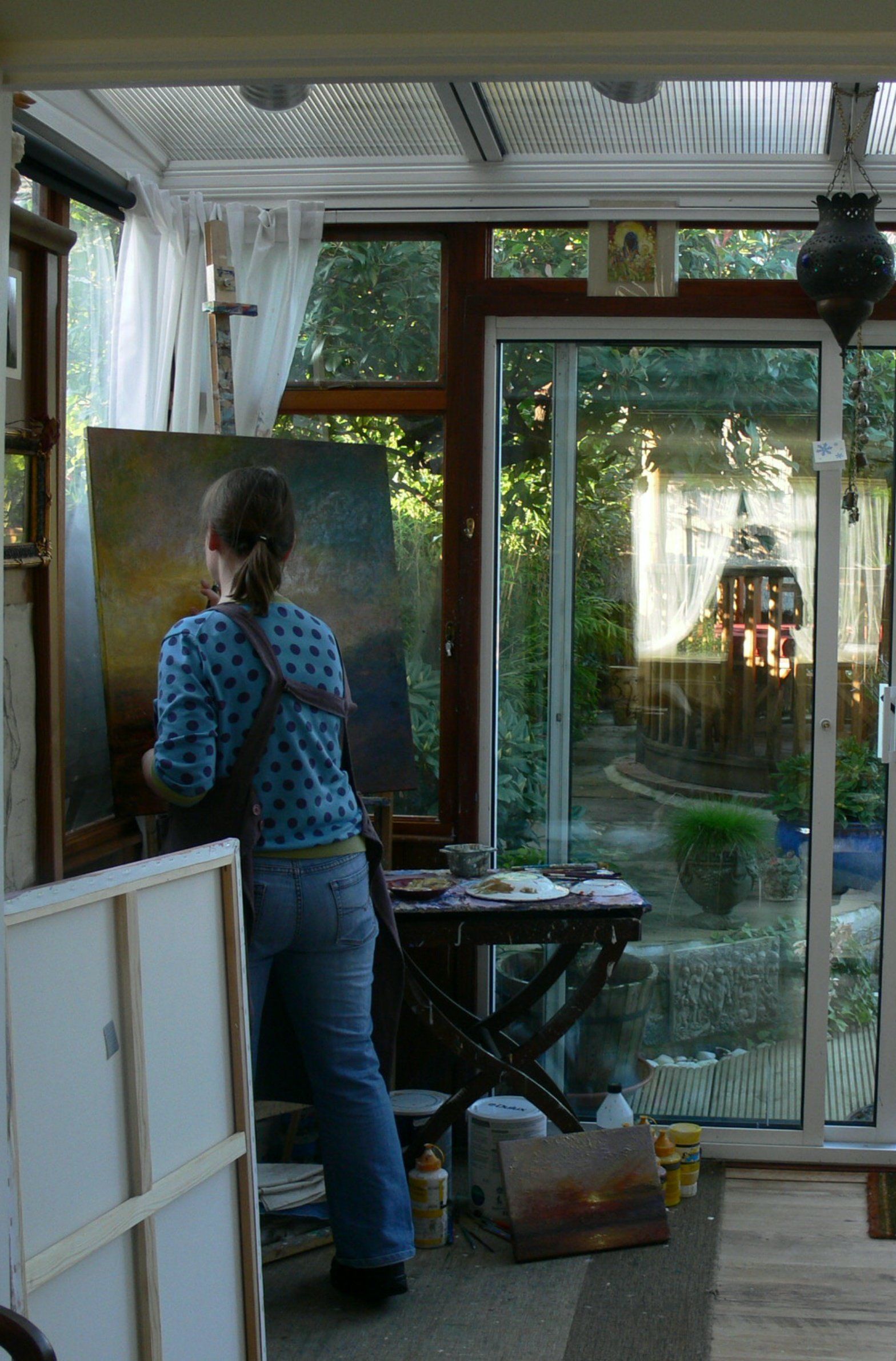 Kasia Kaldowski i her studio