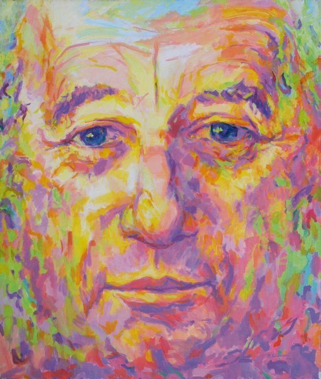 Portrait of Jósef Tischner – Velis Passis by Mariusz Kaldowski
