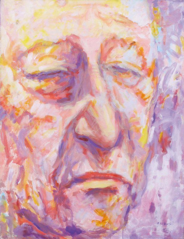 Portrait of Witold Lutoslawski – Velis Passis by Mariusz Kaldowski