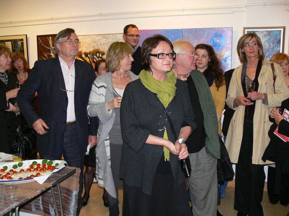 Audience during a cultural project curated by Kasia Kaldowski