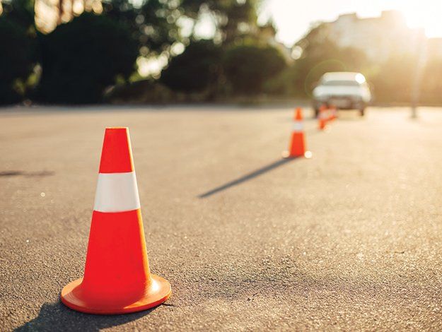Driving Exam — Cones For Driving Examination in Riverside, CT