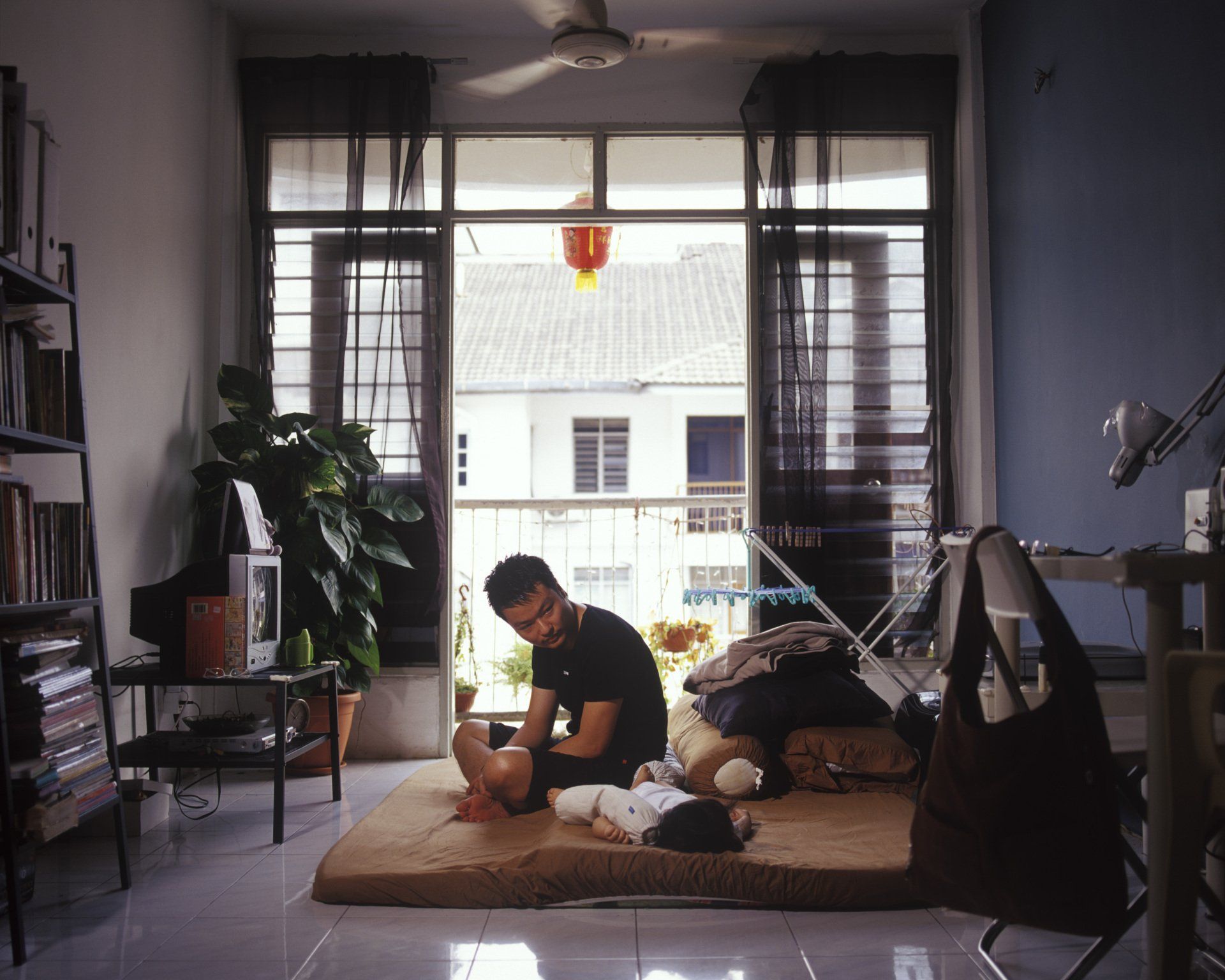 “Ah Lok”, from the project “Convergence,”  Penang, Malaysia, 2010.  80x100cm