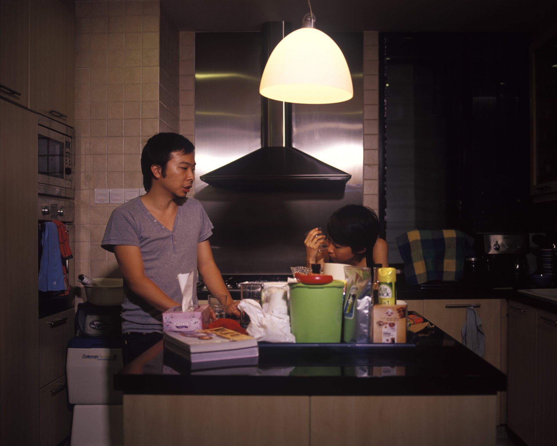 “Chris and Elsie”, from the project “Convergence,” Singapore, 2010. 80x100cm