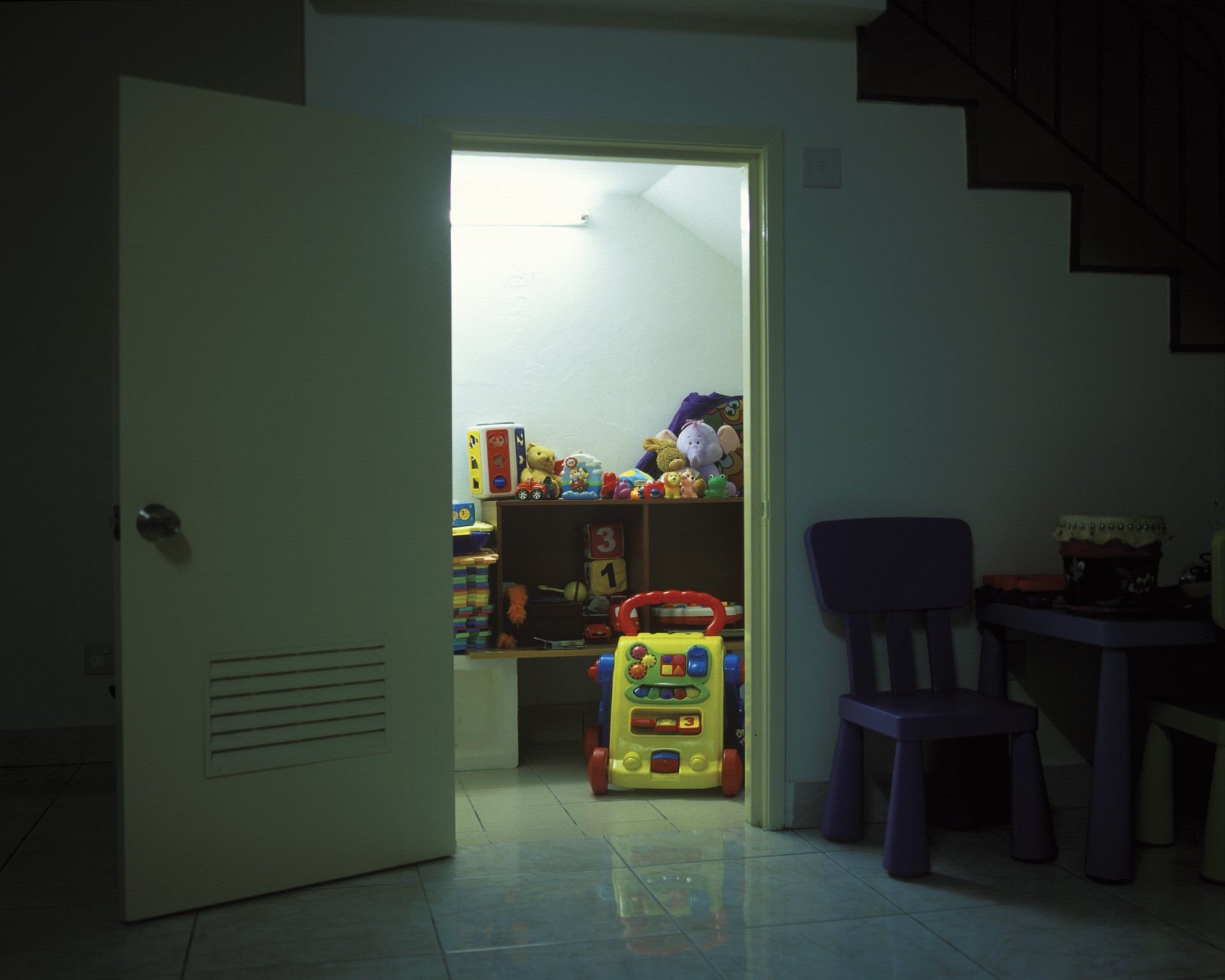“Wei Wei’s Toyroom”, from the project “Convergence,”  Kuala Lumpur, Malaysia, 2010.  80x100cm