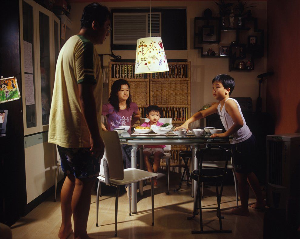 Louisa and family, 2007