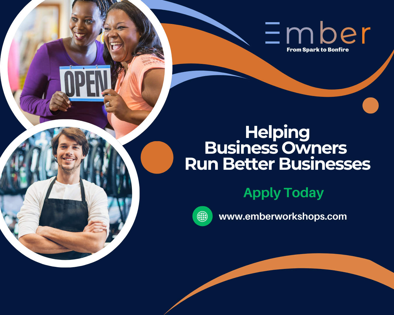 Ember Business Workshops | From Spark to Bonfire.