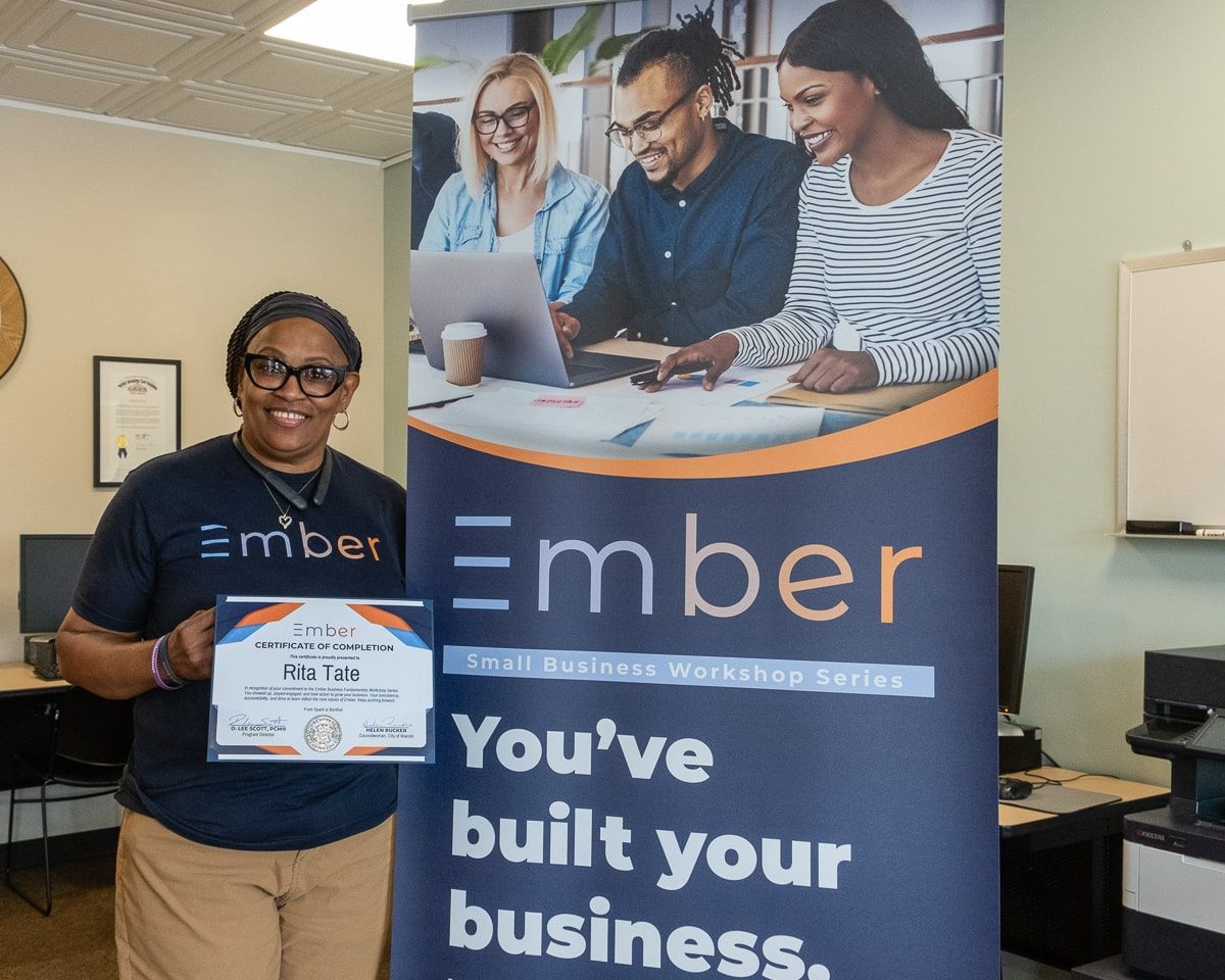 Ember business workshop participant growth.