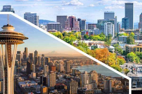 Portland to Seattle