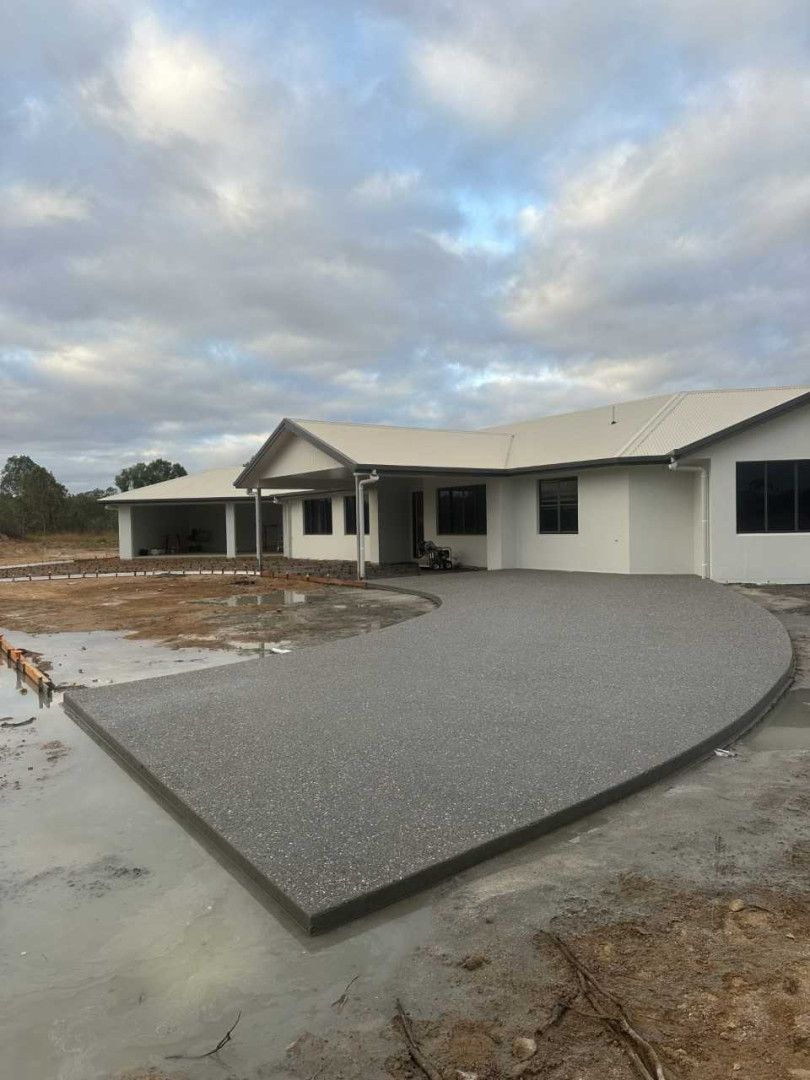 A House With A New Driveway — Wieland Contracting In Tolga, QLD