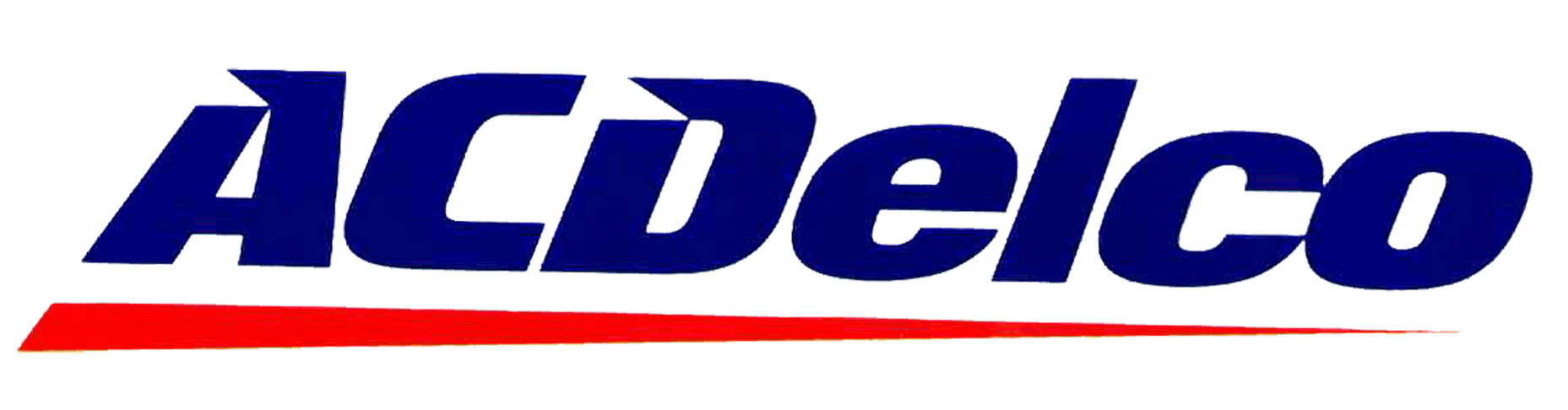 ACDelco logo in blue text with a red underline.
