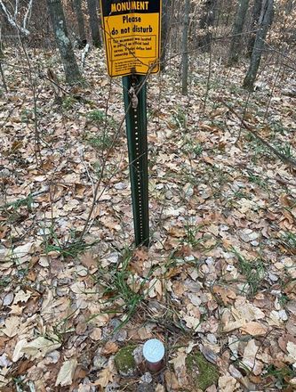 Placed Monument for Survey — Green Bay, WI — TNT Professional Land Surveyors