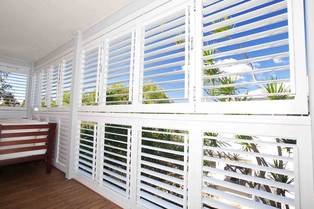 A Premium White Bi-fold Shutters