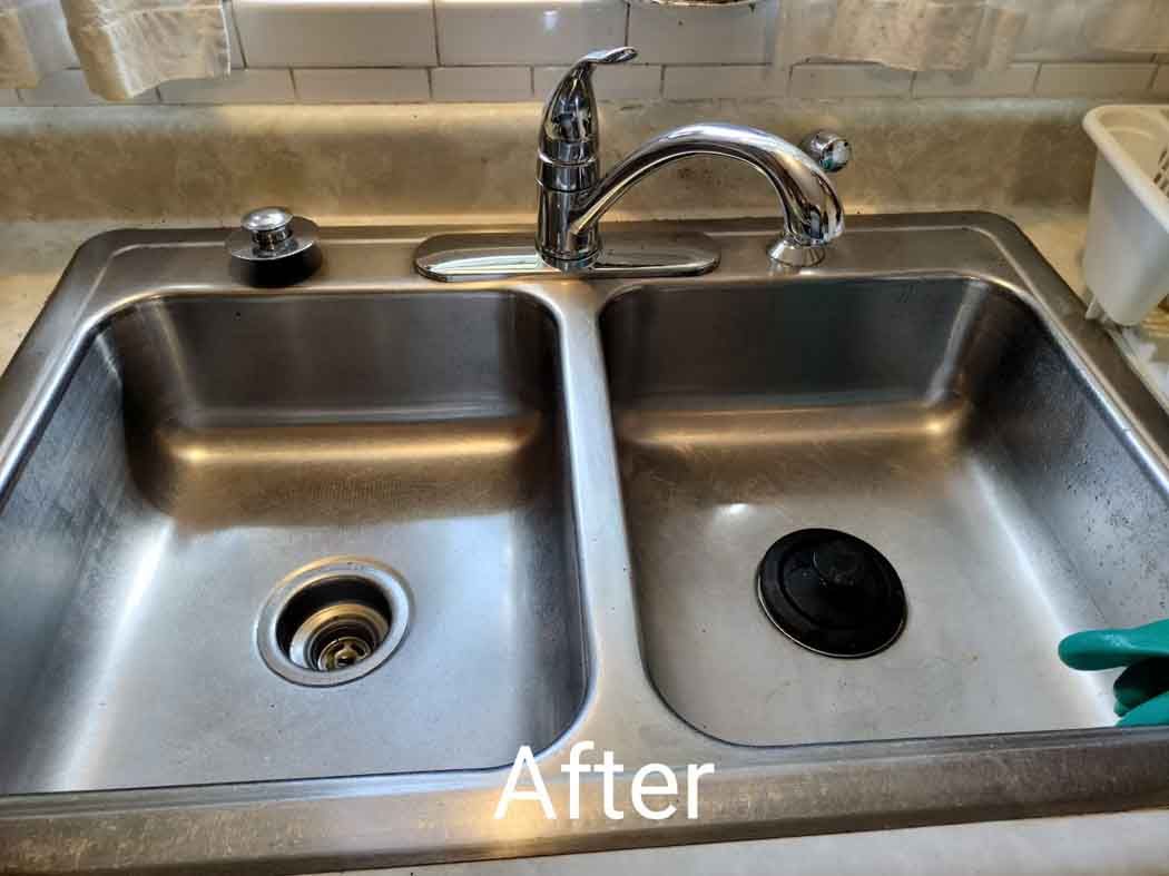 After sink