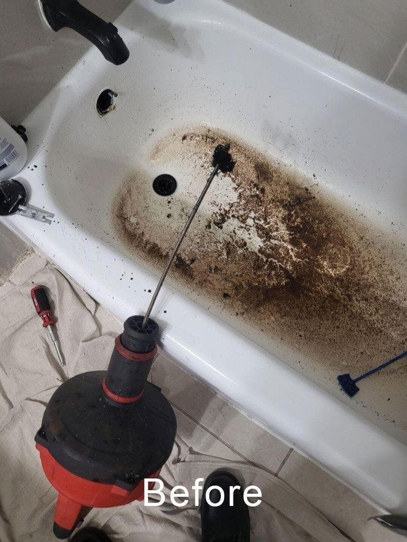 Sewage backed up before 1