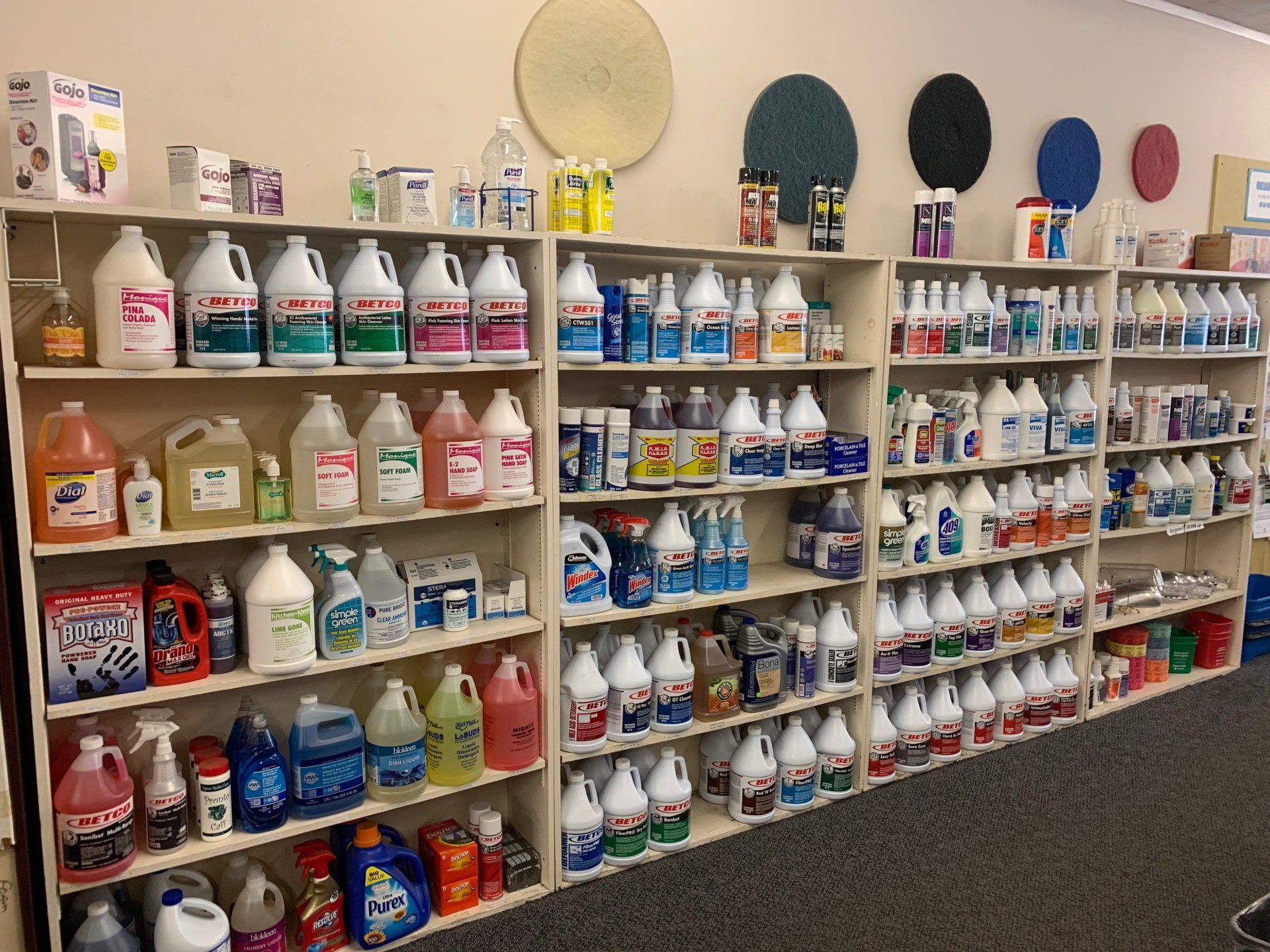 Cleaning Supplies — Cleaning Products in Ukiah, CA