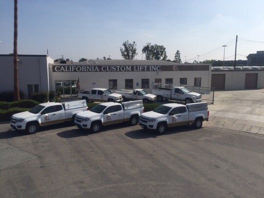 Work Trucks - Elevator Company in Garden Grove, CA Work Trucks - Elevator Company in Garden Grove, CA