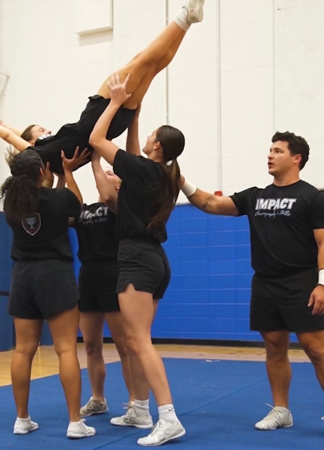 IMPACT Staff teaching stunting drills