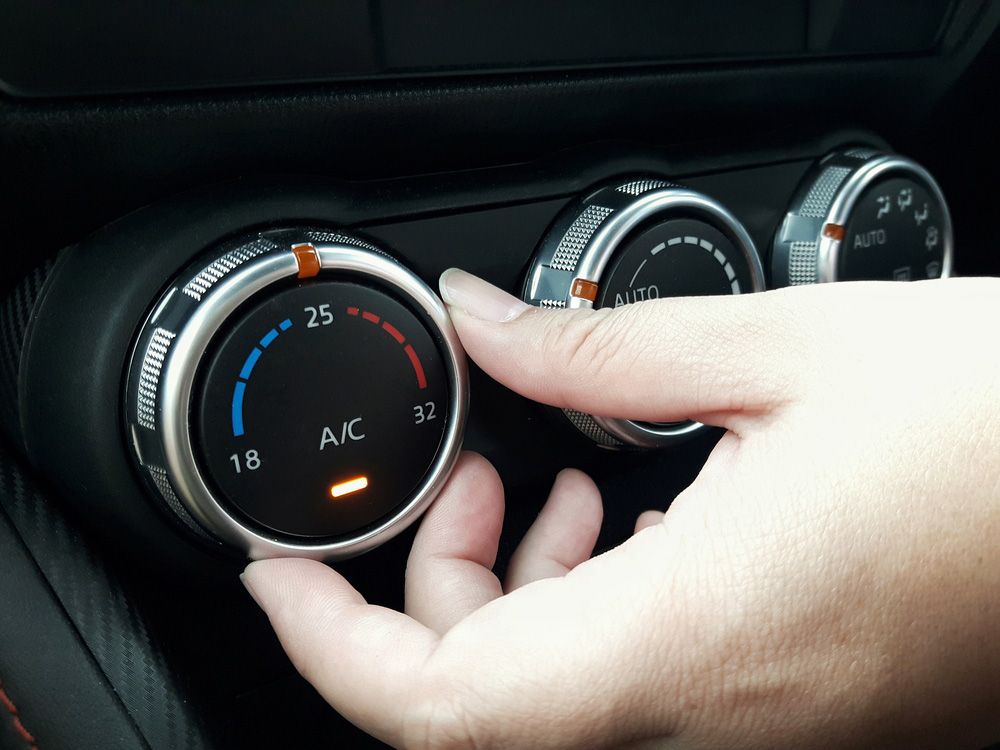 Closer Look Of A Car Air Conditioning In Cairns
