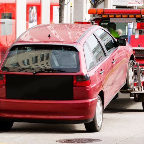 Wrecker vehicle in car breakdown or parking — Breakdown Services in Port Macquarie, NSW