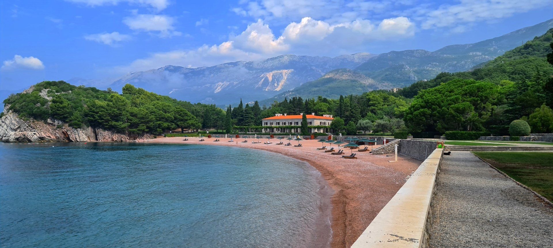 Villa Milocer sveti stefan montenegro