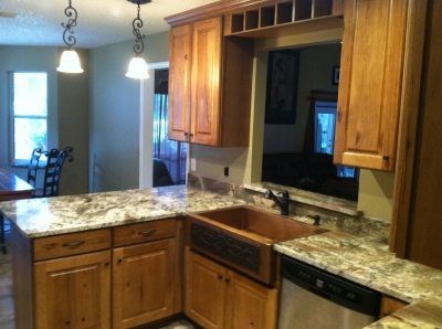 Kitchen Cabinets — Orange Park, FL — Custom Quality Builders LLC