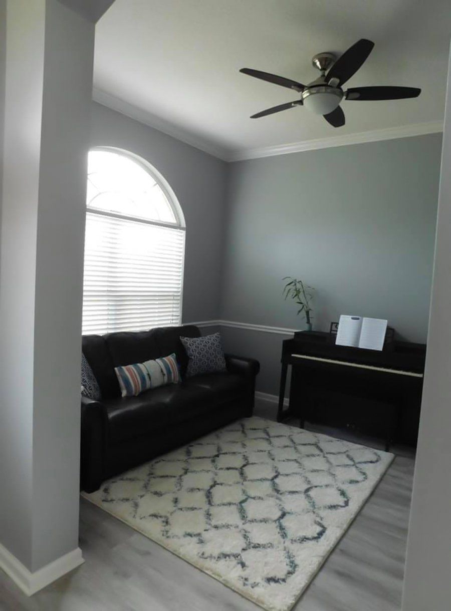 Living Room Remodeled — Orange Park, FL — Custom Quality Builders LLC