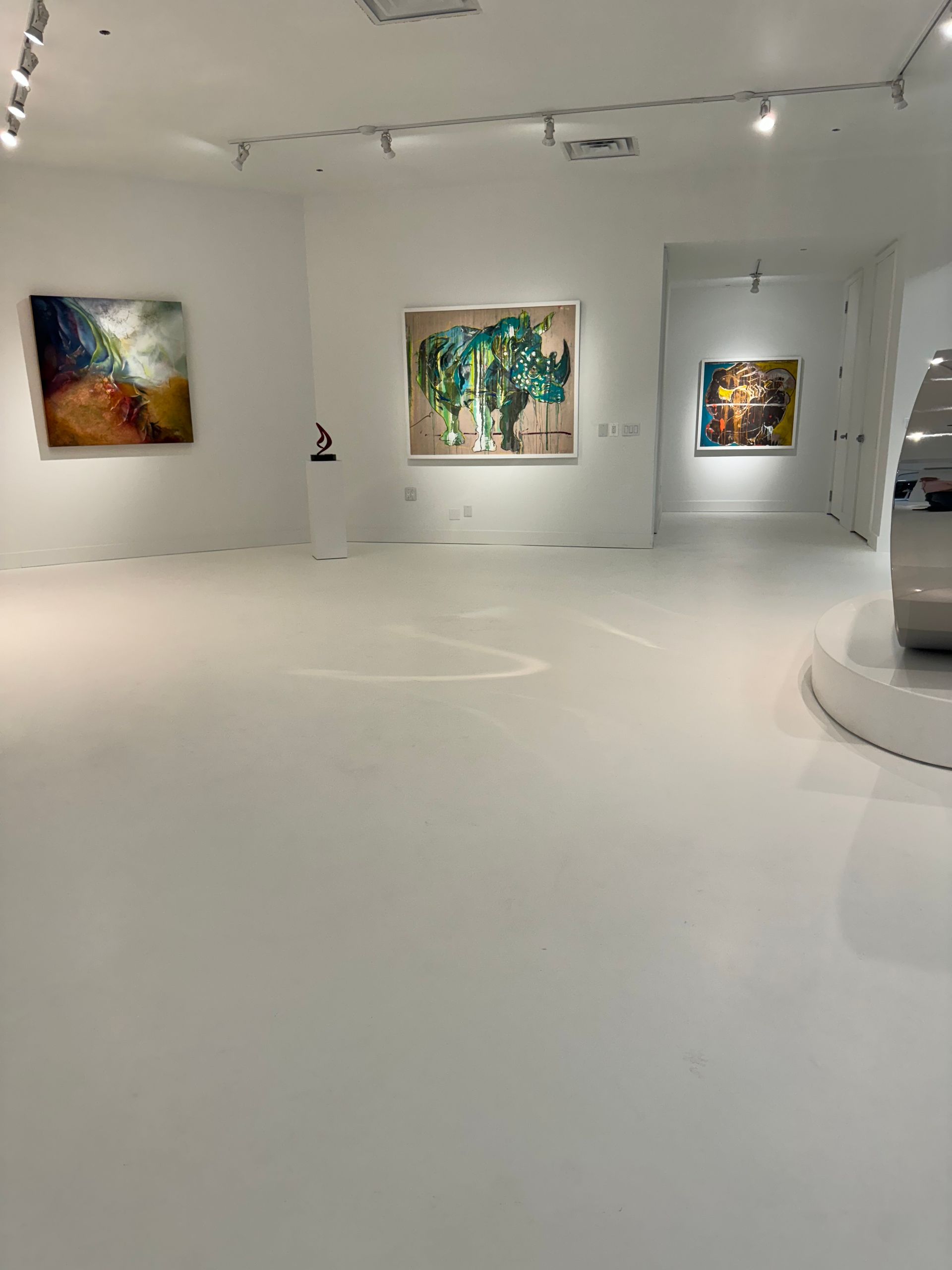 Epoxy floor coating