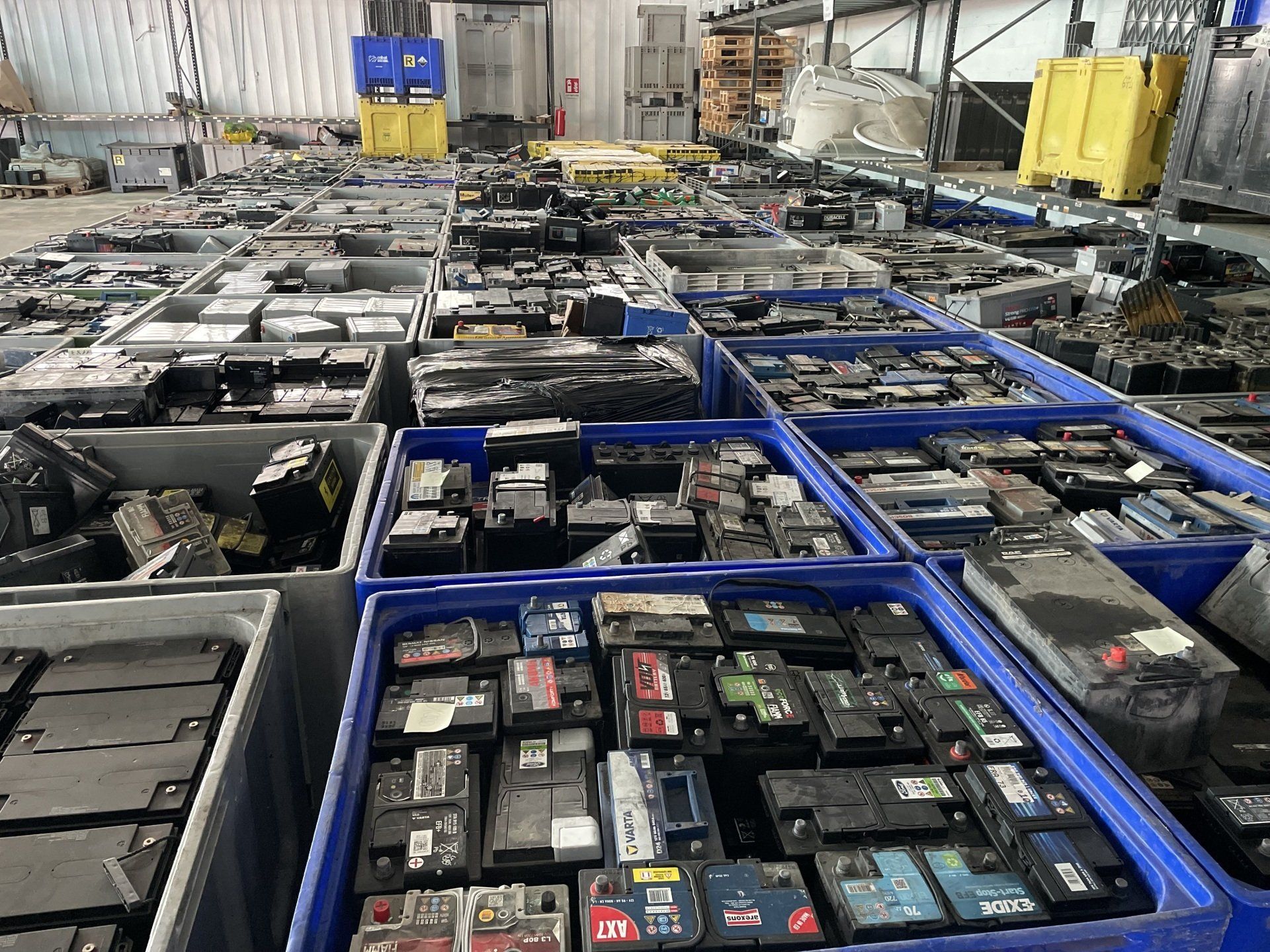 litio piombo recupero smaltimento 