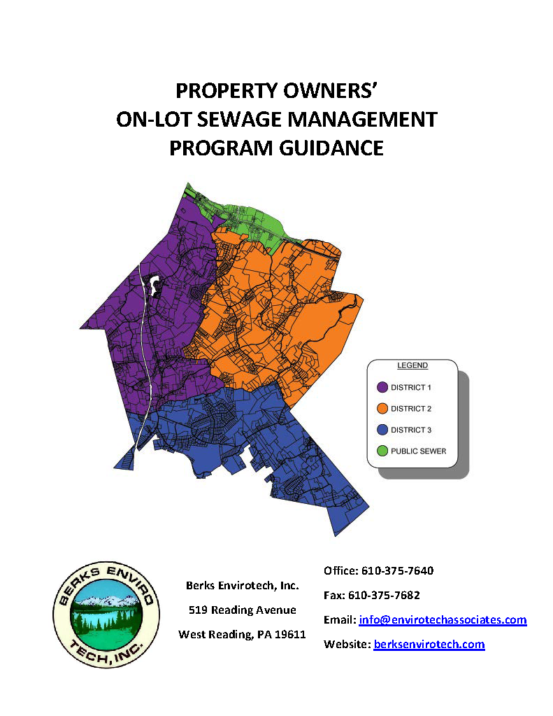 Sewage Management Program Booklet