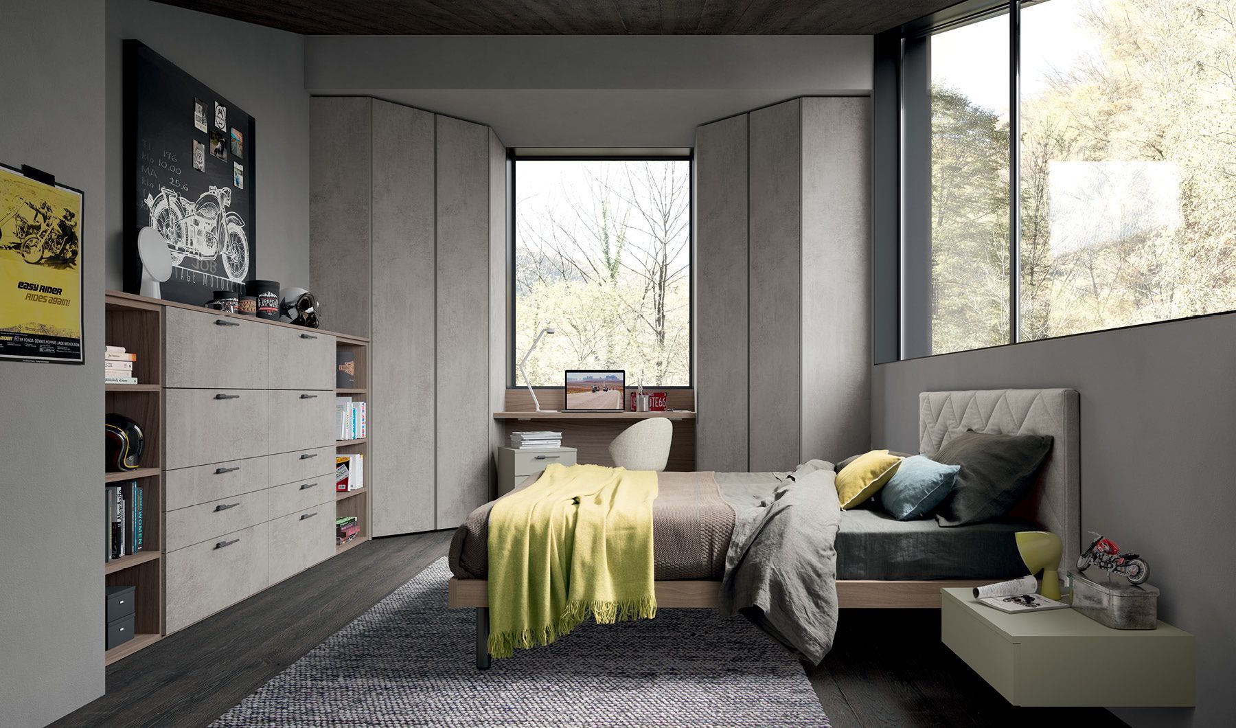 Grassi arredamenti proposta camerette 2