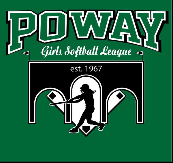 Poway Girls Softball League logo