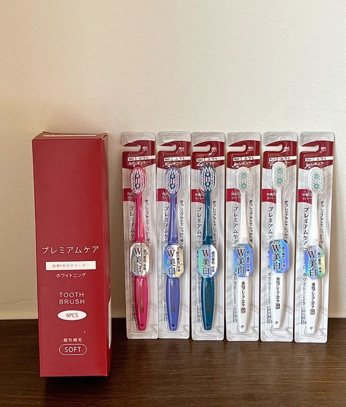 日本按摩點軟毛牙刷組