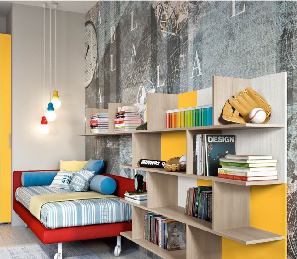 cameretta con divano-letto