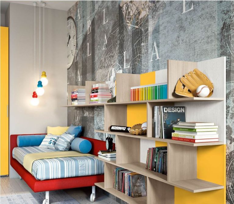 cameretta con divano-letto