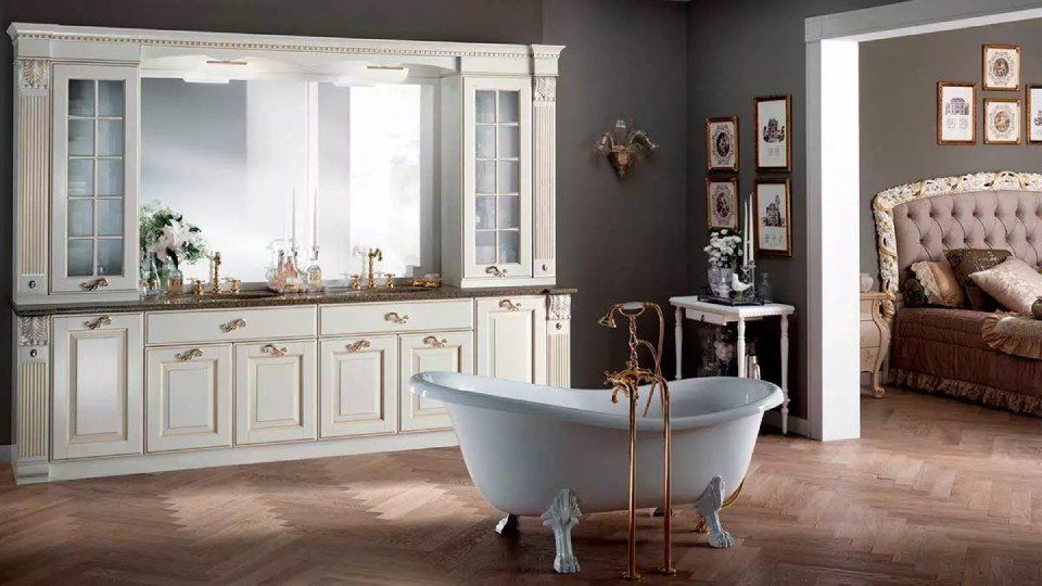 bagno in stile tradizionale