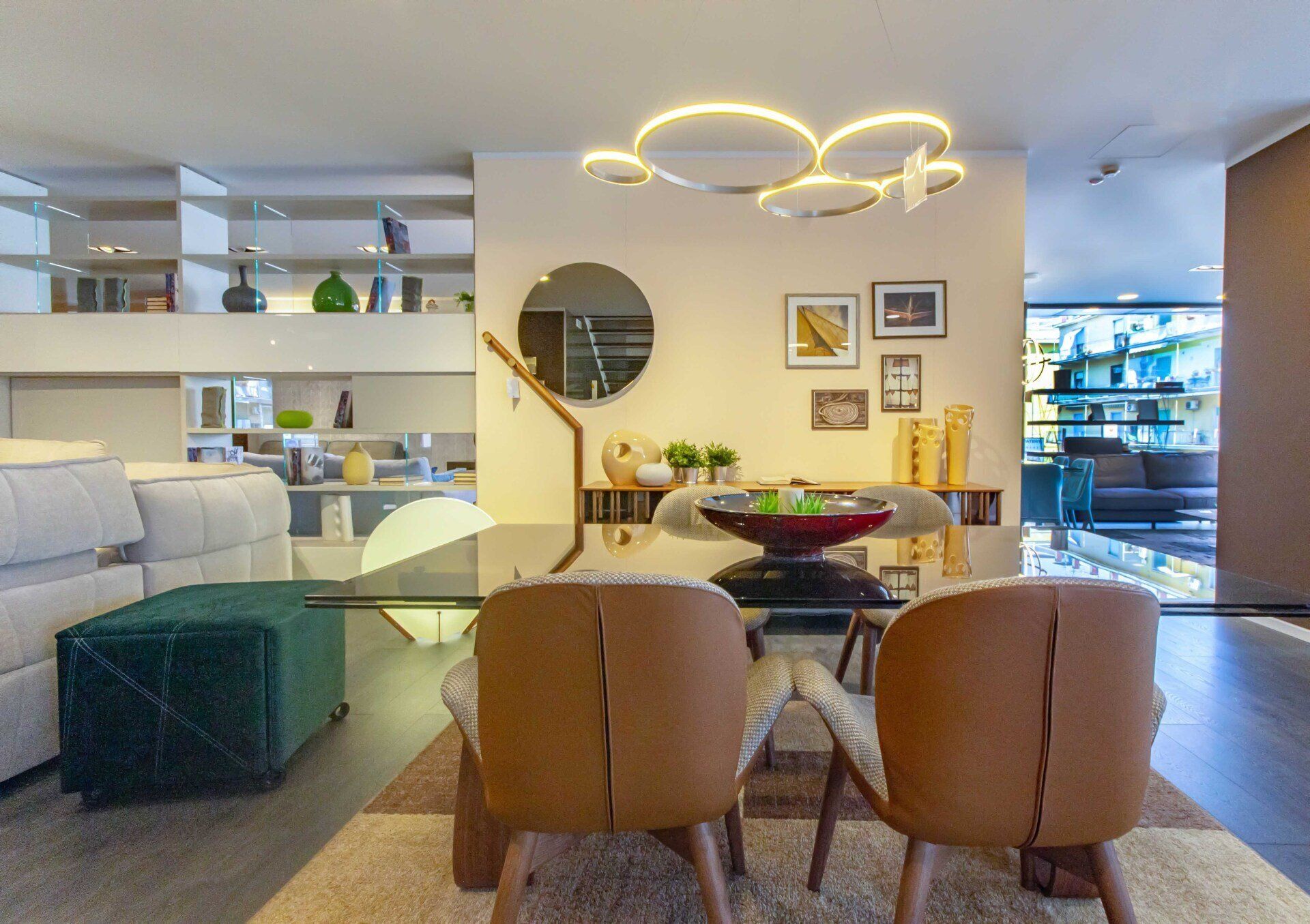 allestimento zona living