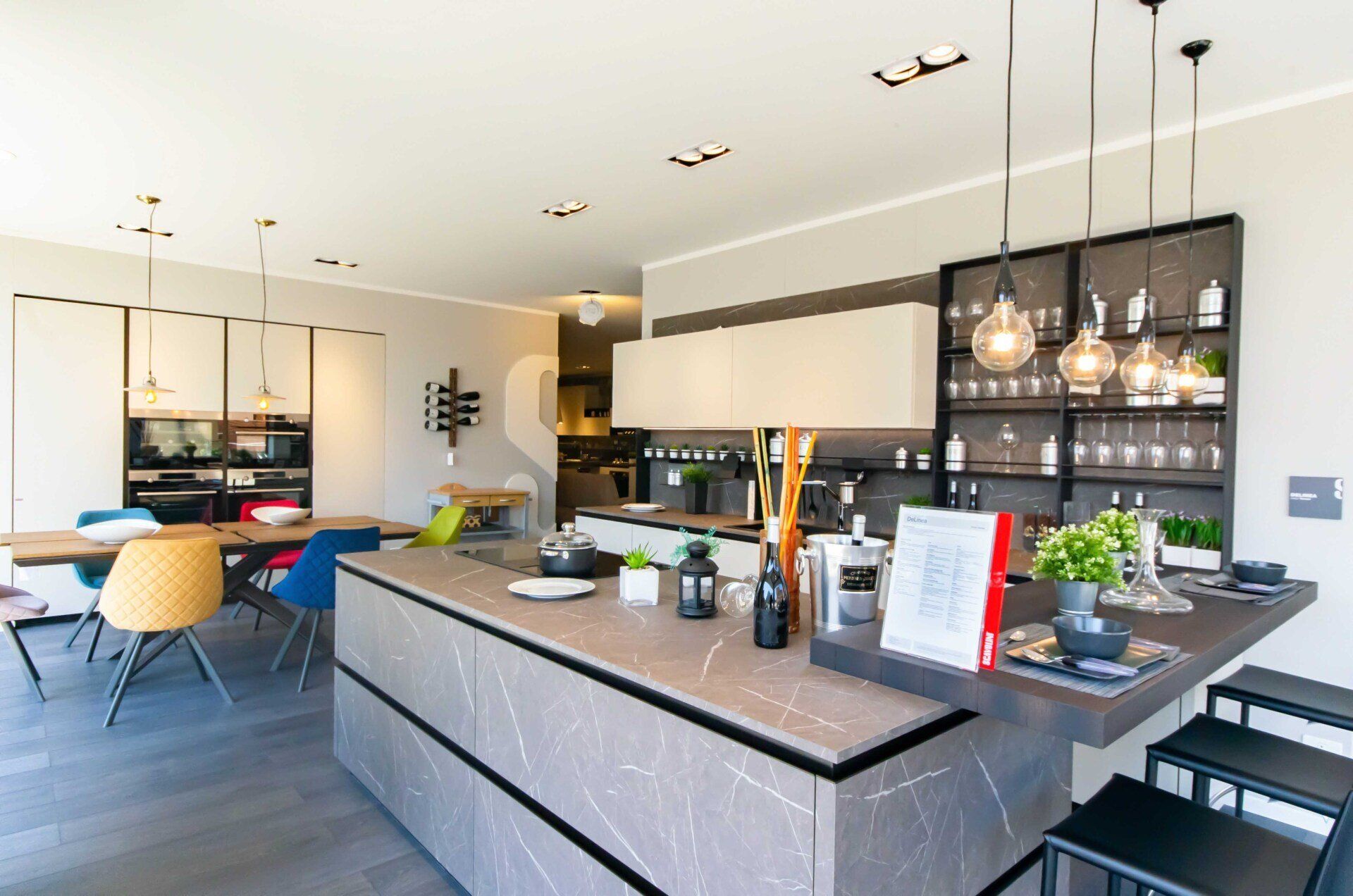 allestimento cucina con isola