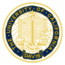 University of California, Davis seal with a book and the words
