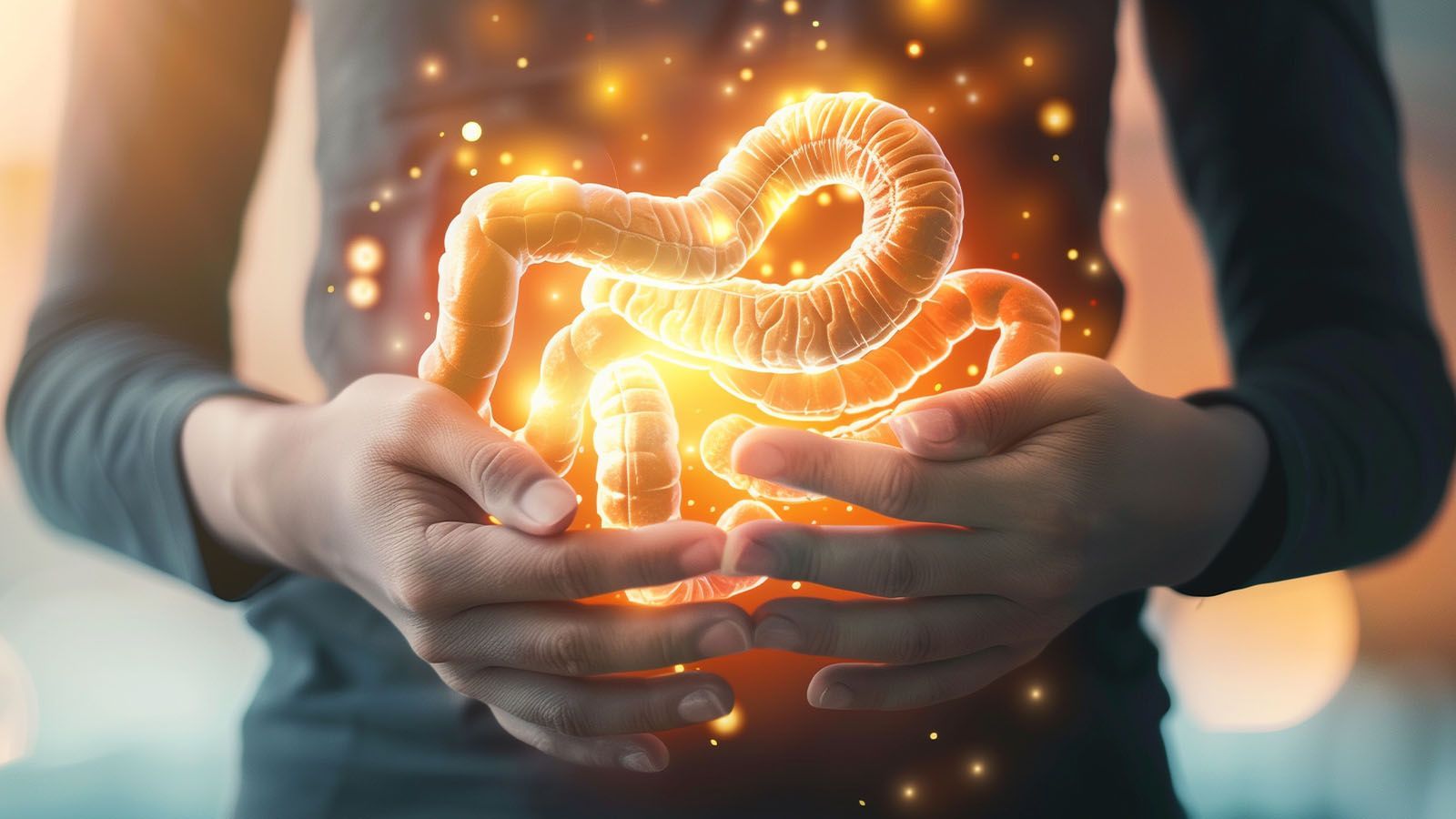 Clear liquid supplement showing full dissolution