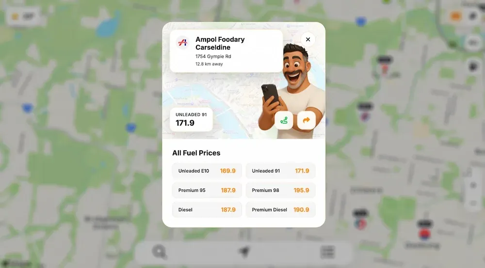 Cheap Fuel Finder Map