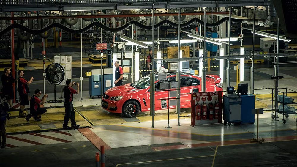 The last Holden Commodore being produced in Australia