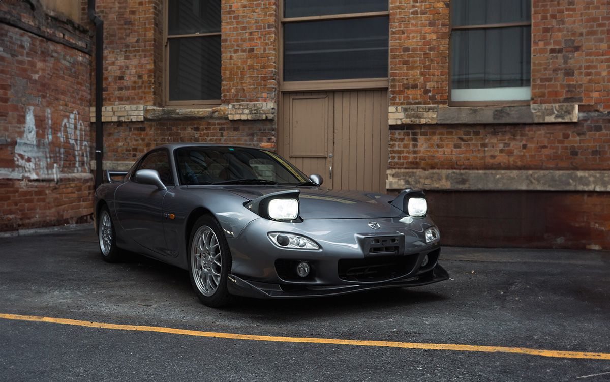 an unregistered Mazda RX7 - Sell Any Car Fast