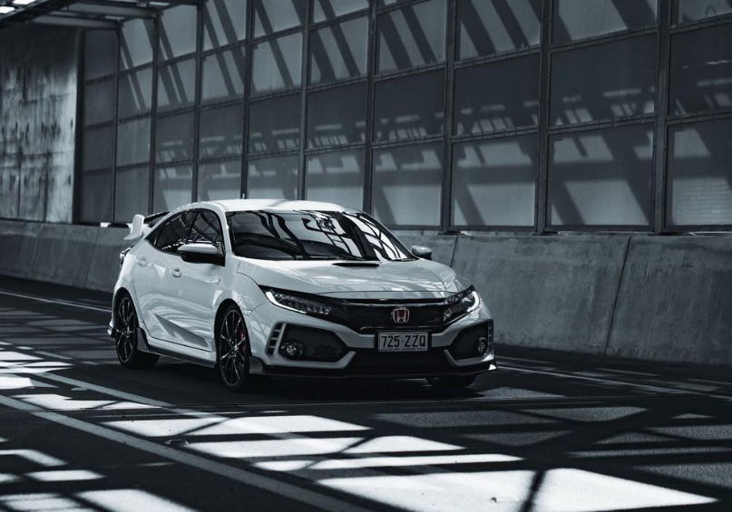 A White Honda Civic Type R Is Driving Through a Tunnel - sold to Sell Any Car Fast In Eagle Farm, QLD