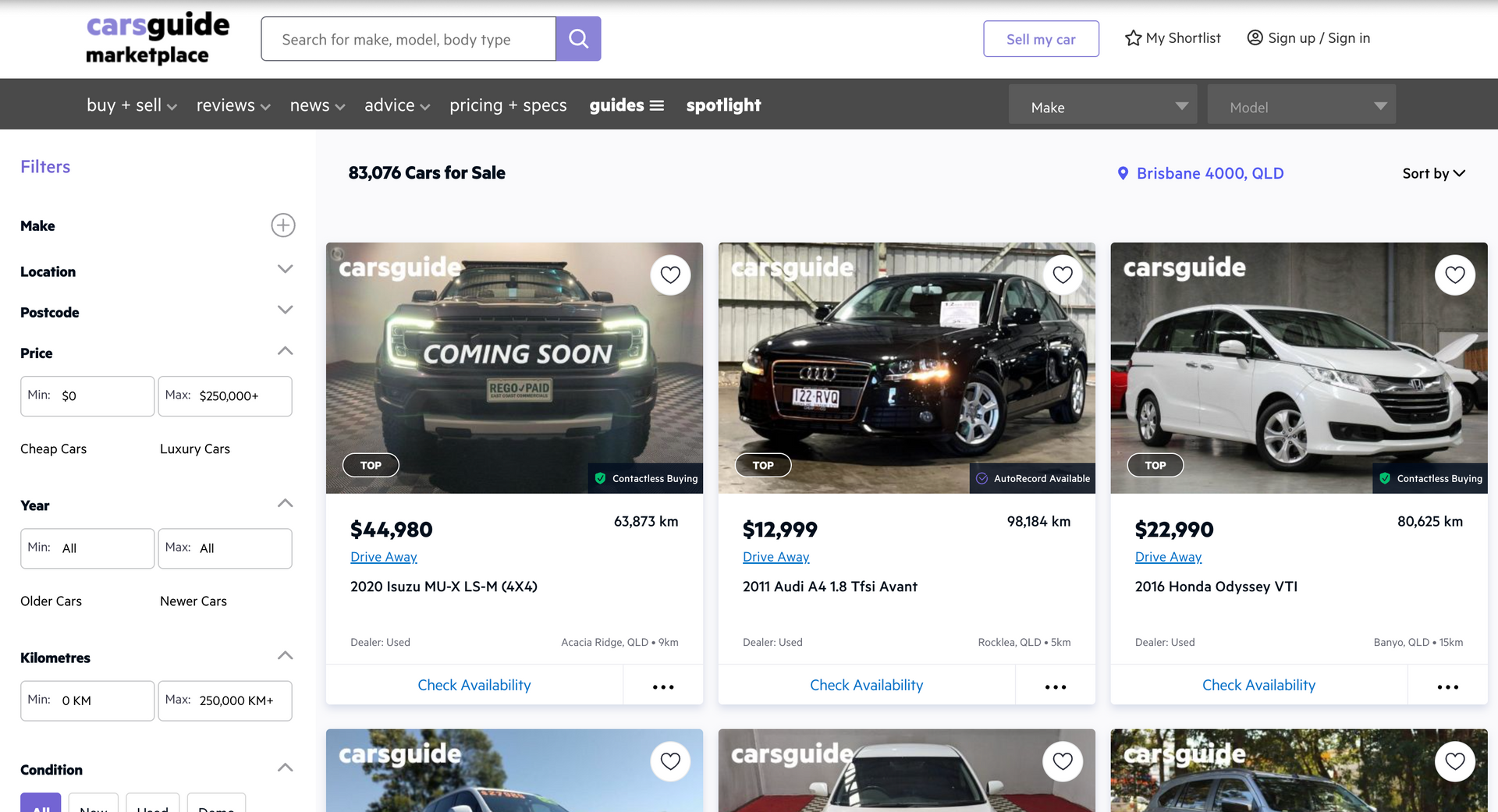 sell my car online carsguide