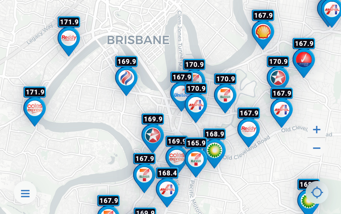 Use our fuel map - Sell Any Car Fast