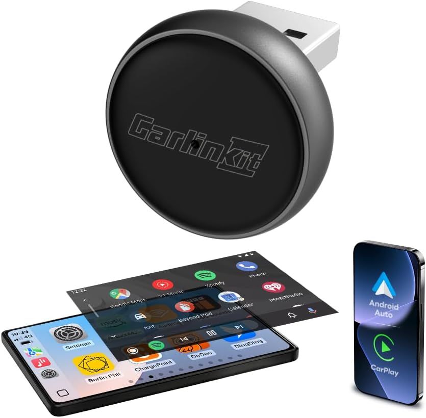 CarlinKit Mini Ultra 3 wireless CarPlay and Android Auto adapter