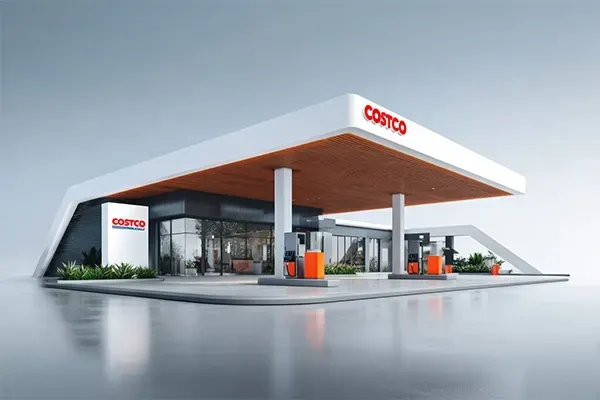 Costco Petrol Station Artist Impression — Sell Any Car Fast in Eagle Farm, QLD