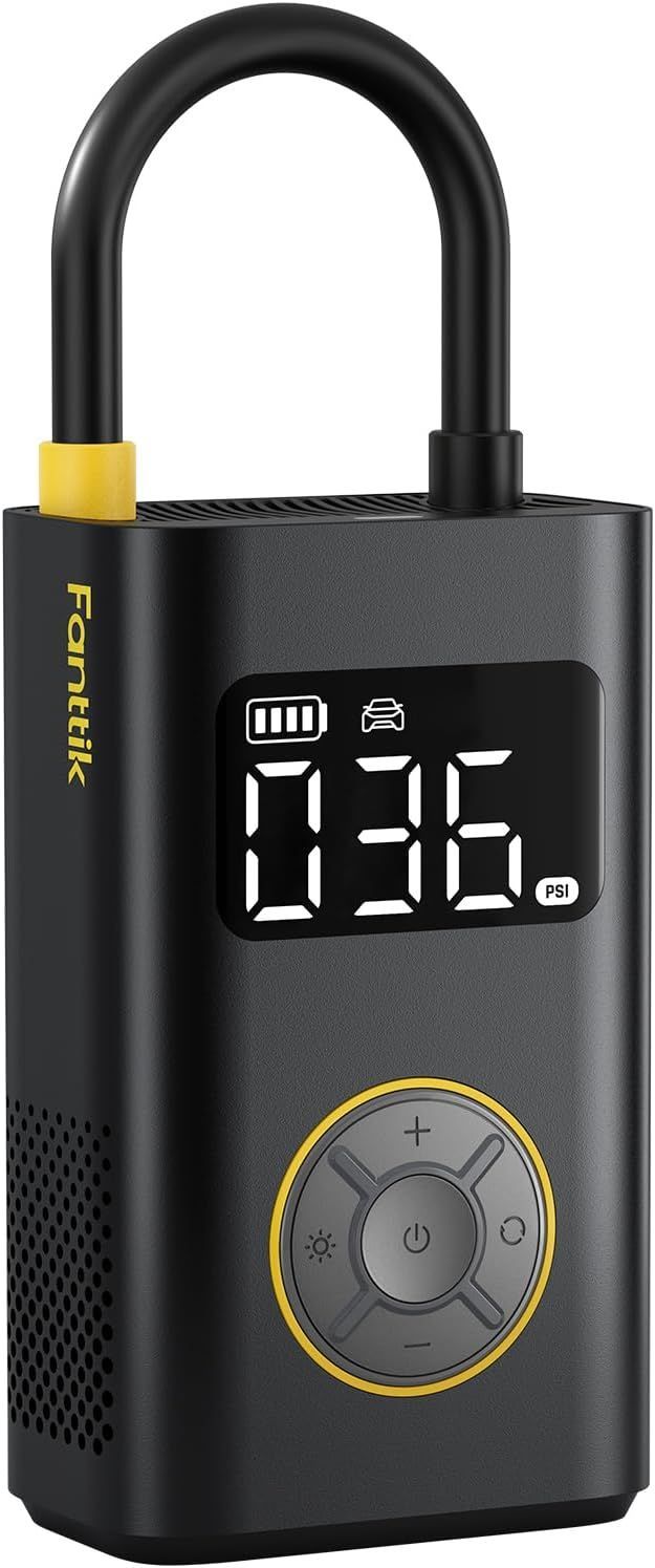 Fanttik X9 Pro portable cordless tyre inflator