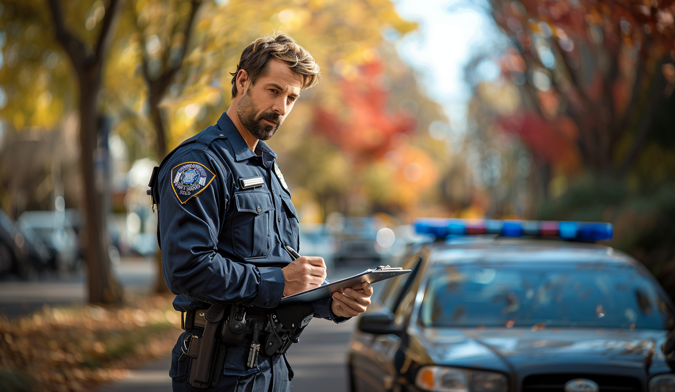 QLD Police giving a ticket to a car with no rego